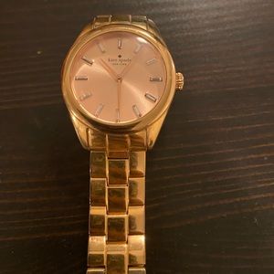 Gold Kate Spade watch